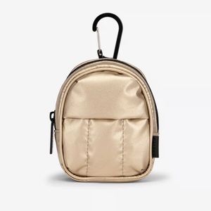 NWT CALPAK Luka Key Pouch Gold